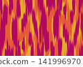 Ikat Pattern DesigIkat Pattern Design for Fabric. Ethnic fabrn for Fabric. Ethnic fabric design. clothing, textile, wrapping, background, wallpaper, carpet, embroidery, print, ornament, wrapping paper 141996970