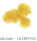Yellow flame abstract effect PNG 141997315