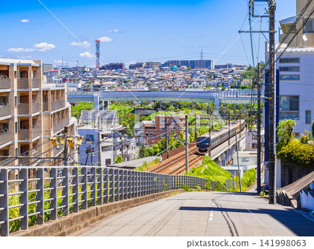 A suburban residential area, a town with hills – Yokohama A suburban residential area, a town with hills – Yokohama 141998063