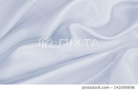 Smooth elegant grey silk or satin luxury cloth as wedding background. Luxurious background design Smooth elegant grey silk or satin luxury cloth as wedding background. Luxurious background design 142000696