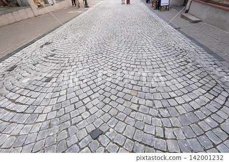 Cobblestone streets of Vilnius, Lithuania Cobblestone streets of Vilnius, Lithuania 142001232