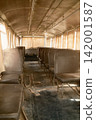 Interior of an abandoned bus Interior of an abandoned bus 142001587