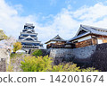 Kumamoto Castle in Spring, Kumamoto City, Kumamoto Prefecture Kumamoto Castle in Spring, Kumamoto City, Kumamoto Prefecture 142001674