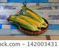 篩子上的玉米 142003431