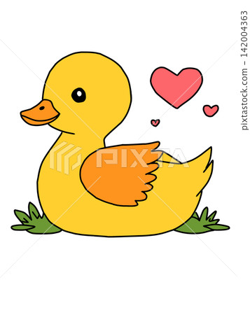 Adobe Illustrator Artworkduck, yellow duck, cute duck, rubber duck, duckling, bird, animal, cartoon, character, vector, illustration, drawing, graphic, love, heart, red heart, affection, sweet, adorab Adobe Illustrator Artworkduck, yellow duck, cute duck, rubber duck, duckling, bird, animal, cartoon, character, vector, illustration, drawing, graphic, love, heart, red heart, affection, sweet, adorab 142004363