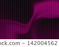 Abstract Magenta Neon Light Wave Background with Glow 142004562