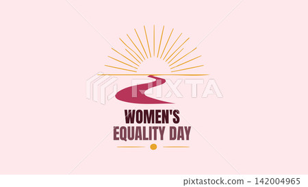 Womens Equality Day Rising Sun Celebration Design Womens Equality Day Rising Sun Celebration Design 142004965
