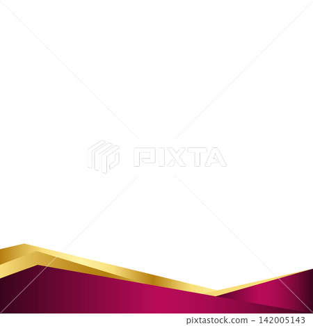 Elegant and sophisticated social media post template. Abstract frame for businesses or certificates 142005143