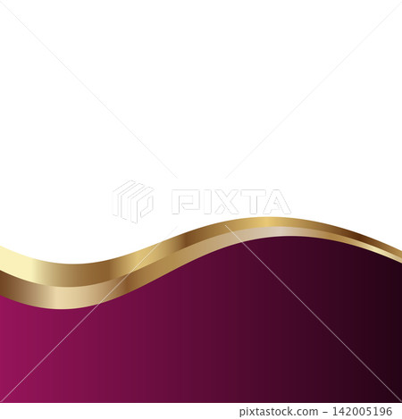 Elegant and sophisticated social media post template. Abstract frame for businesses or certificates 142005196