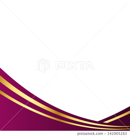Background design template with abstract shapes. Wave abstract art background template 142005283
