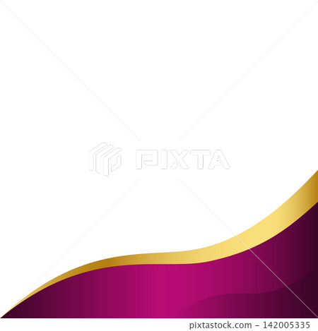 Background design template with abstract shapes. Wave abstract art background template 142005335