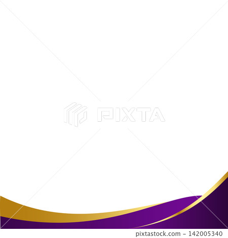 Background design template with abstract shapes. Wave abstract art background template 142005340