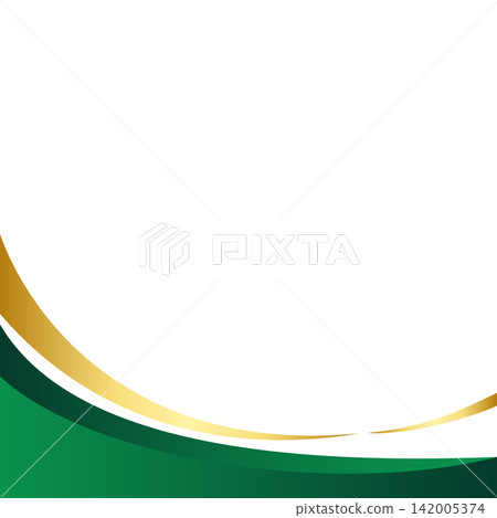 Background design template with abstract shapes. Wave abstract art background template 142005374