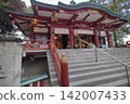 Tamagawa Asama Shrine, Denenchofu, Ota Ward, Tokyo. Dedicated to Konohanasakuya-hime. Founded during the Kamakura period. One of the Asama Shrines. The approach to the shrine is lined with numerous weirs. 142007433