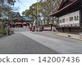 Tamagawa Asama Shrine, Denenchofu, Ota Ward, Tokyo. Dedicated to Konohanasakuya-hime. Founded during the Kamakura period. One of the Asama Shrines. The approach to the shrine is lined with numerous weirs. 142007436