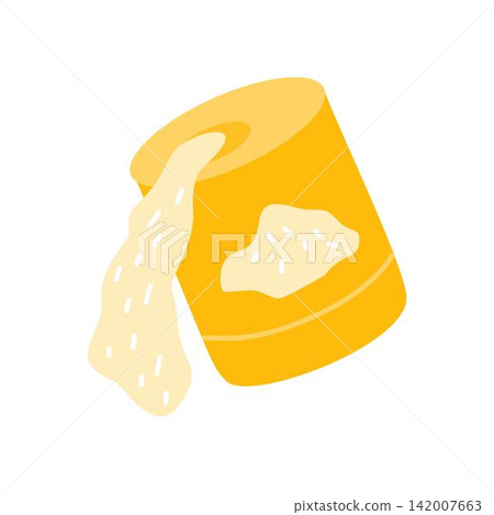 baking soda handdrawn icon bakery baking soda handdrawn icon bakery 142007663