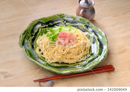 日式義大利麵,日式義麵,鱈魚子意麵,鱈魚子義大利麵,麵條類菜餚。 日式義大利麵,日式義麵,鱈魚子意麵,鱈魚子義大利麵,麵條類菜餚。 142009049