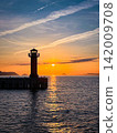 The "sun" in "sunset," the "shadow" in "lighthouse." 142009708