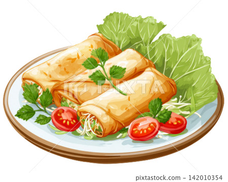 spring roll spring roll 142010354