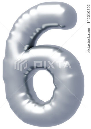 3D image_balloon_6_silver 3D image_balloon_6_silver 142010802