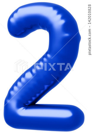 3D image_balloon_2_blue 3D image_balloon_2_blue 142010828