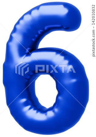 3D image_balloon_6_blue 142010832