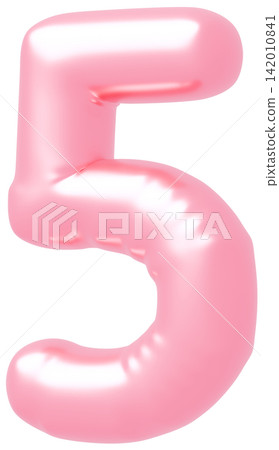 3D image_balloon_5_pink 3D image_balloon_5_pink 142010841
