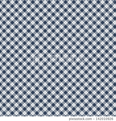 A muted navy argyle check pattern; a classic and elegant check pattern. A muted navy argyle check pattern; a classic and elegant check pattern. 142010926