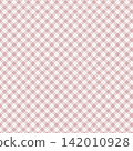 A muted pink argyle check pattern; an elegant and cute check pattern. 142010928