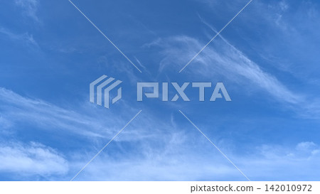 White clouds in blue sky White clouds in blue sky 142010972