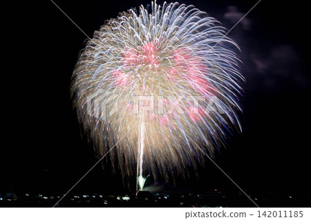 開花在夜空的一朵大花 開花在夜空的一朵大花 142011185