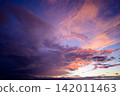 beautiful clouds at sunset 142011463