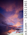 beautiful clouds at sunset 142011465