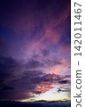 beautiful clouds at sunset 142011467