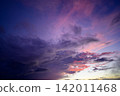 beautiful clouds at sunset 142011468
