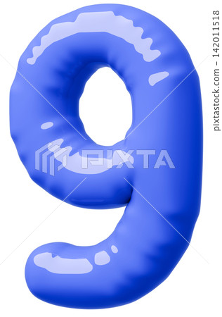 3D image_balloon_9_blue 3D image_balloon_9_blue 142011518