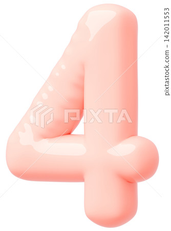 3D image_balloon_4_pink 3D image_balloon_4_pink 142011553