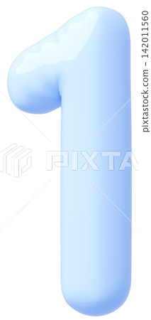 3D image_balloon_1_light blue 3D image_balloon_1_light blue 142011560