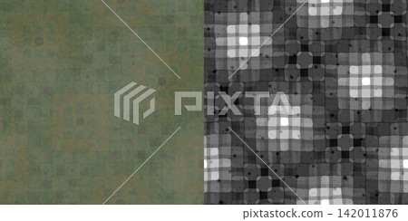 Seamless bright rustic metal pattern. Metal texture via an alpha channel. Seamless bright rustic metal pattern. Metal texture via an alpha channel. 142011876