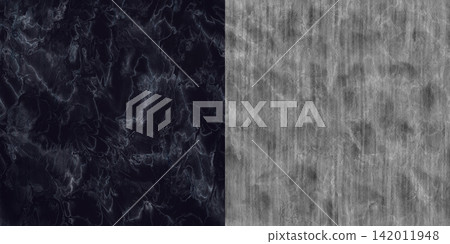 Seamless pattern decorative antique marble stone mosaic. Marble texture via an alpha channel. 142011948