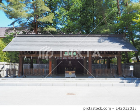 山梨縣,禦曾木神社,水聖殿,五月 山梨縣,禦曾木神社,水聖殿,五月 142012015