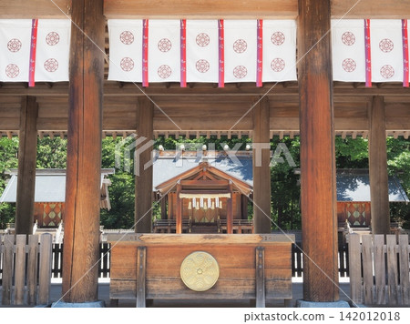山梨縣禊神社本殿,五月 山梨縣禊神社本殿,五月 142012018