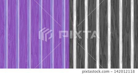 Weathered wooden plank painted in bright color. Wood texture via an alpha channel. 142012118