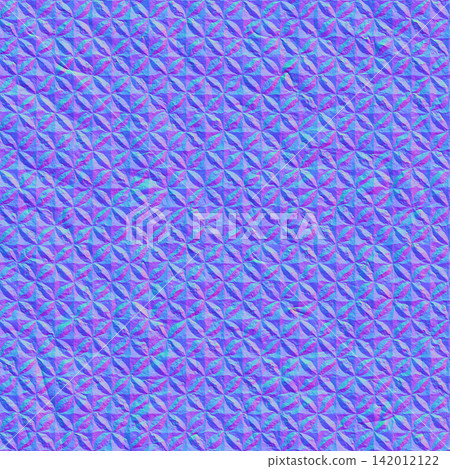 Geometric Floral Pattern Relief Normal Map Seamless Texture Geometric Floral Pattern Relief Normal Map Seamless Texture 142012122