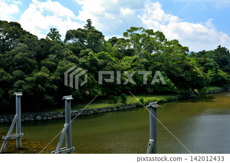 Scenery of Ise Grand Shrine and the Isuzu River Scenery of Ise Grand Shrine and the Isuzu River 142012433