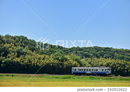 Kiha 40 型機車在北條鐵道上運行 142012622