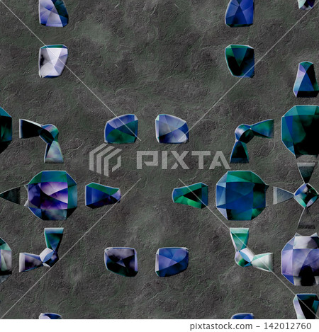 Seamless pattern of concrete wall with jewellery in bright color. High resolution photo filter. Seamless pattern of concrete wall with jewellery in bright color. High resolution photo filter. 142012760