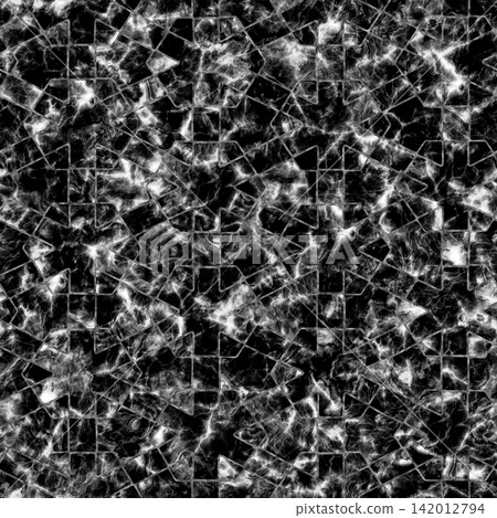 Seamless pattern intricate mosaic tilework with floral patterns. High resolution photo filter. 142012794