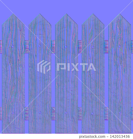 Wooden Picket Fence Planks Normal Map Texture Seamless Wooden Picket Fence Planks Normal Map Texture Seamless 142013436