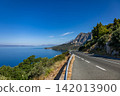 Scenic coastal road along the Adriatic Sea in Croatia 142013900